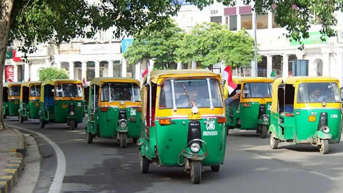 ఆటో, క్యాబ్ కార్మికుల సమ్మెకు బ్రేక్.