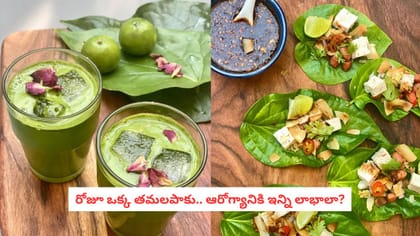 రోజూ ఒక్క తమలపాకు.. ఆరోగ్యానికి ఇన్ని లాభాలా?