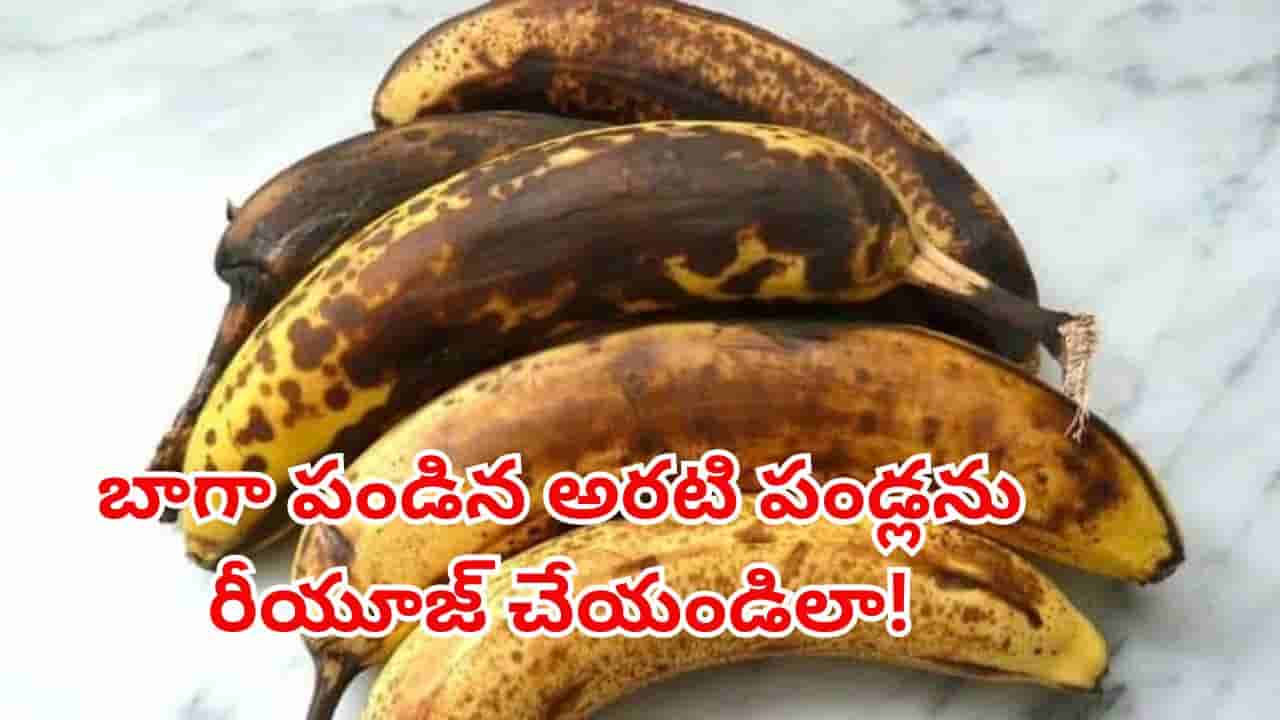 బాగా పండిన అరటిపండ్లను పారేస్తున్నారా..? ఈ అద్భుతమైన ఐడియాలతో టేస్టీగా రీయూజ్ చేయండి!
