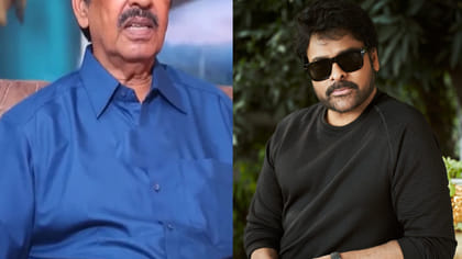 నేను హీరోగా చేసిన సినిమాలో చిరంజీవి విలన్..