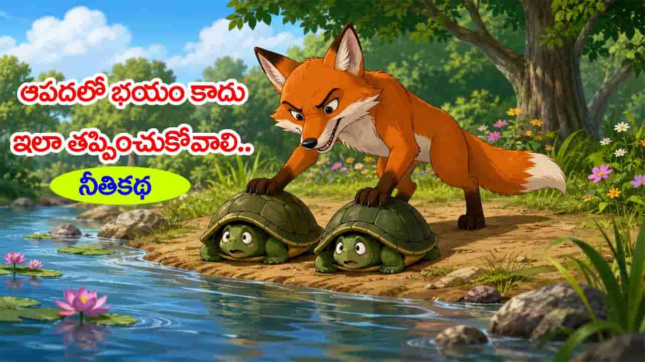 Moral Story: అనుకోని ప్రమాదం ఎదురైతే ఇలా తప్పించుకోండి.. తెలివైన తాబేళ్లు కథ