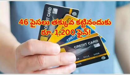 46 పైసల బకాయికి రూ. 1,200 జరిమానా! హెచ్‌డీఎఫ్‌సీ క్రెడిట్ కార్డ్