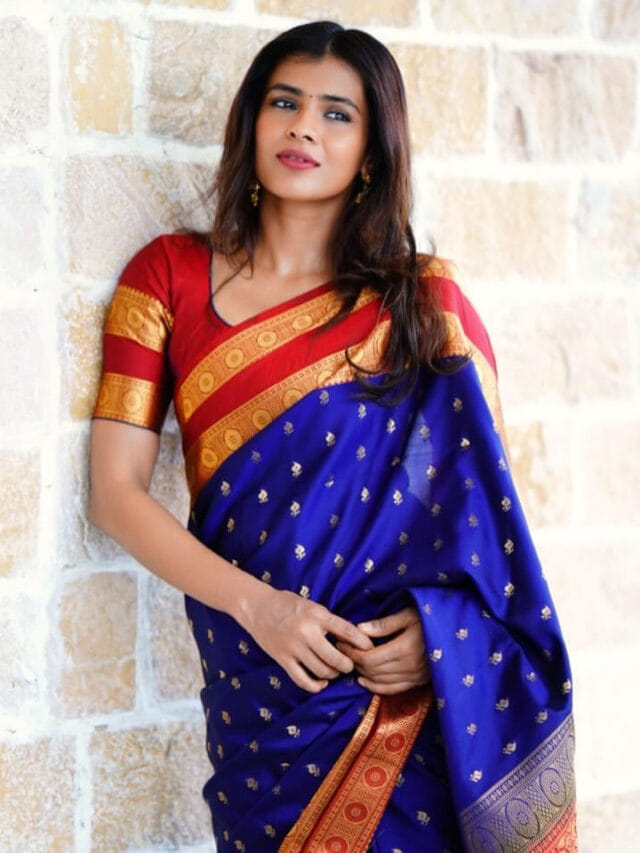 చీరలో హెబ్బా.. ఎంత ముద్దుగుంది అబ్బా..
