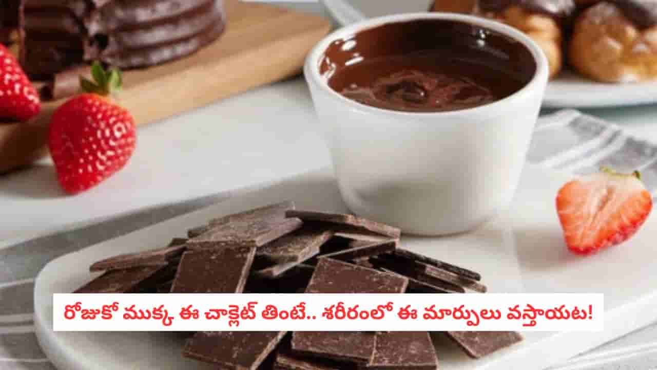 Dark Chocolate Benefits: డార్క్ చాక్లెట్ను తక్కువగా అంచనా వేయకండి.. రోజూ తింటే ఏం జరుగుతుందో తెలుసా?