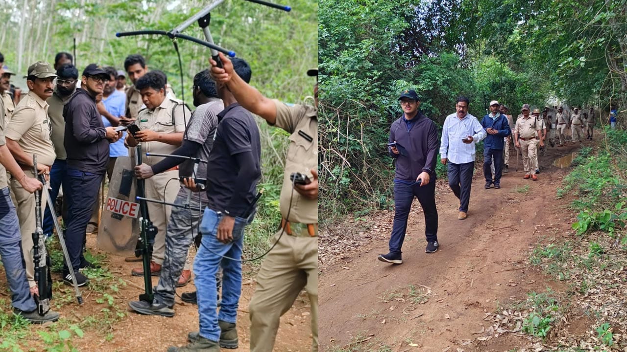 స్టార్ షేప్, యు-షేప్ గాలింపు చేపట్టారు. పులి చివరగా కనిపించిన ప్రాంతం ఆధారంగా స్టార్ షేప్, యు-షేప్ నమూనాల్లో గాలింపు చర్యలను తీవ్రతరం చేశారు. దట్టమైన అడవిలో పులిని గుర్తించడానికి థర్మల్ డ్రోన్లు, నైట్ విజన్ కెమెరాలు, వాకీ-టాకీలను వినియోగిస్తున్నారు.