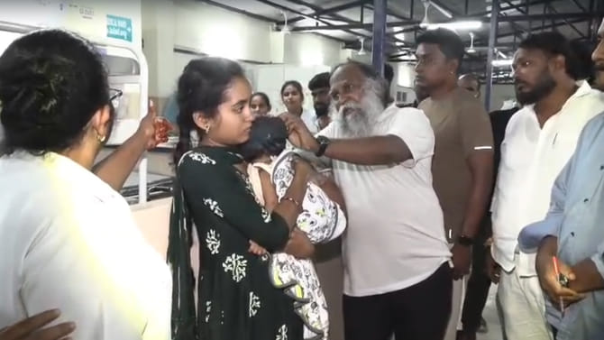 అర్థరాత్రి తల్లి ఆవేదనను చూసి చలించిన జగ్గారెడ్డి!
