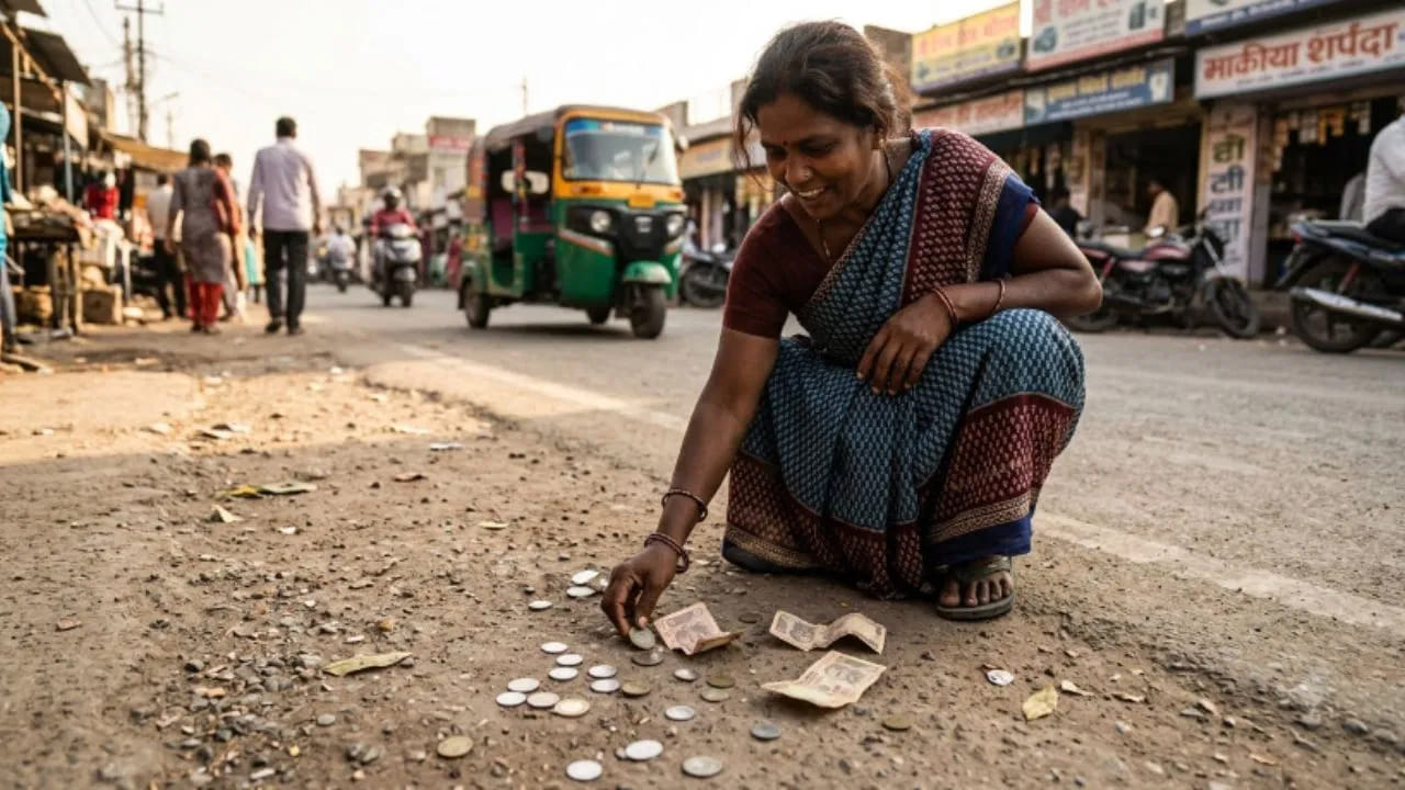 శ్రావణ మాసంలో రోడ్డుపై డబ్బు దొరకడం శుభమా?..  
జ్యోతిష్య, వాస్తు విశ్వాసాల ప్రకారం.. రోడ్డుపై అకస్మాత్తుగా డబ్బు కనిపించడం సాధారణంగా శుభసూచకంగా భావిస్తారు. ముఖ్యంగా శ్రావణ మాసం వంటి పవిత్ర సమయంలో అనుకోకుండా ధనం లభించడం జీవితంలో సానుకూల మార్పులకు సంకేతమని కొందరు నమ్ముతారు. ఇది లక్ష్మీదేవి అనుగ్రహానికి సూచనగా భావించే సంప్రదాయాలు ఉన్నాయి. మరికొన్ని జానపద విశ్వాసాల ప్రకారం, ఇది పూర్వీకుల ఆశీర్వాదానికి లేదా రాబోయే ఆర్థిక అవకాశాలకు సంకేతం కావచ్చని చెబుతారు. అయితే ఇవన్నీ ఆధ్యాత్మిక, జానపద విశ్వాసాలే తప్ప శాస్త్రీయంగా నిరూపితమైన విషయాలు కావు.