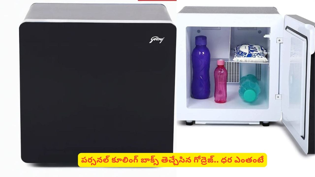 గోద్రెజ్ నుంచి తక్కువ ధరలో మినీ ఫ్రిజ్..! ఫీచర్లు, కెపాసిటీ తెలిస్తే తప్పక కొనేస్తారు
