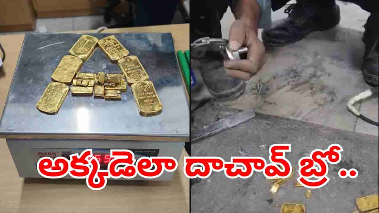Viral Video: సినిమాలనే మించిపోతున్నారు.. బంగారాన్ని దేంట్లో దాచాడో తెలిస్తే దిమ్మతిరగాల్సిందే!