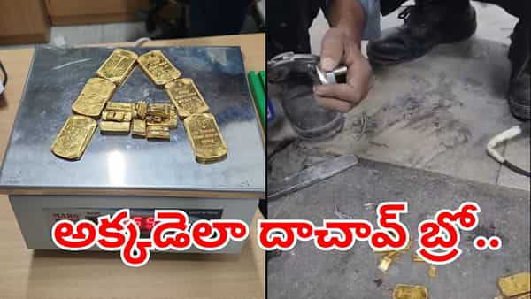 Viral Video: సినిమాలనే మించిపోతున్నారు.. బంగారాన్ని దేంట్లో దాచాడో తెలిస్తే దిమ్మతిరగాల్సిందే!