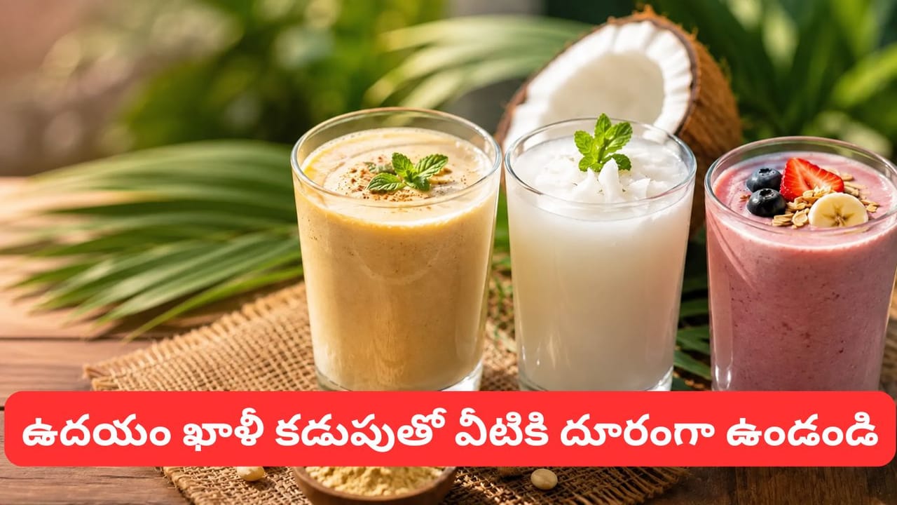 ఉదయం లేవగానే ఈ 5 డ్రింక్స్లో ఏదో ఒకటి తాగండి.. రోజంతా ఫ్రెష్గా ఉండేందుకు బెస్ట్ ఛాయిస్!