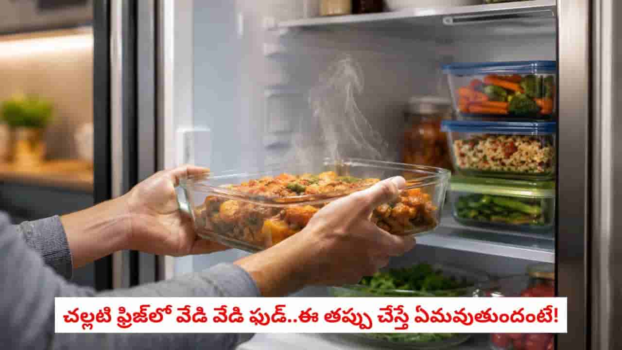 Hot Food in Fridge: వేడి వేడి ఆహారాన్ని ఫ్రిజ్లో పెట్టేస్తున్నారా?.. ఈ సమస్యలు వస్తాయని తెలుసా!