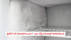 ఫ్రిజ్‌లో ఐస్ పేరుకుపోయిందా?.. ఇలా చేస్తే నిమిషాల్లో కరిగిపోతుంది