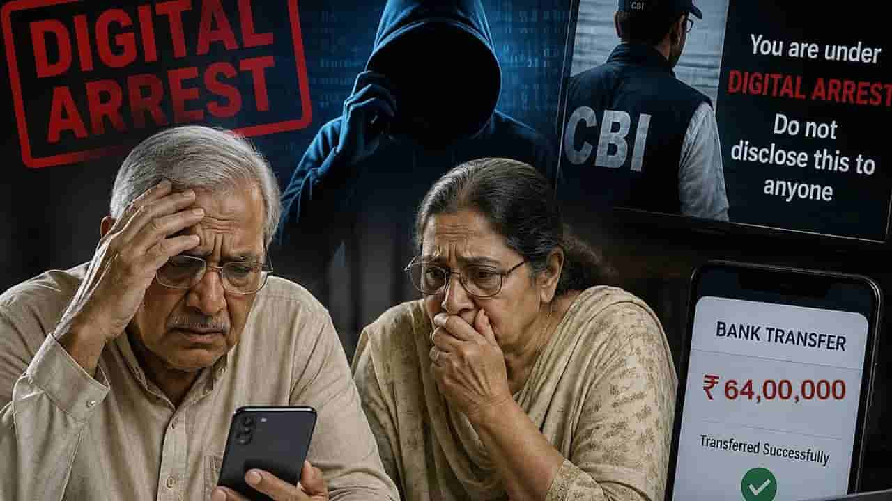 హైదరాబాద్లో డిజిటల్ అరెస్ట్.. వృద్ధ దంపతుల నుంచి రూ.64 లక్షలు కాజేసిన కేటుగాళ్లు!