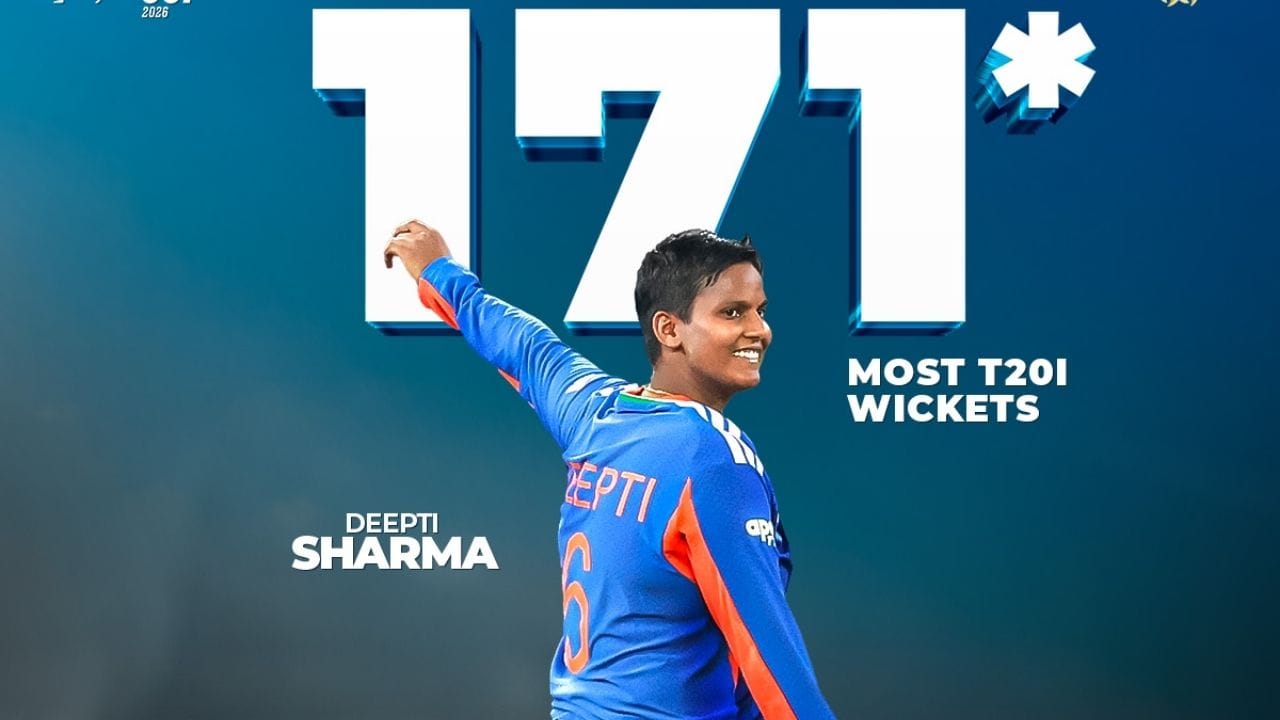 Ind Vs Thai Deepti Sharma Records