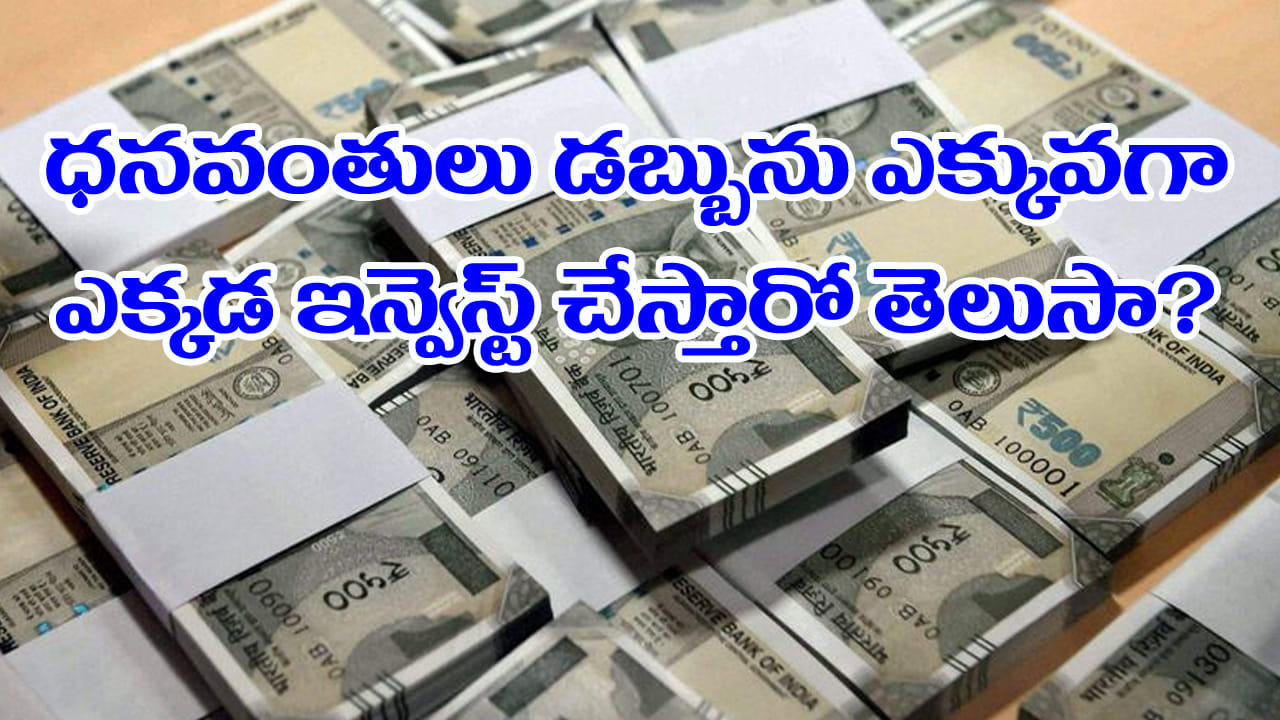 Investment Secret: ధనవంతులు ఎక్కువగా డబ్బును ఇన్వెస్ట్ చేసేది ఇక్కడే..!