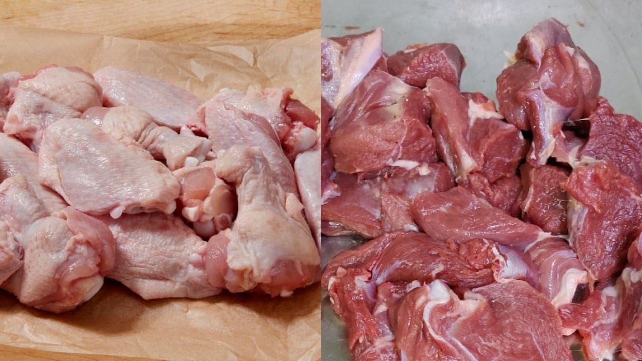 Chicken vs Mutton: వానాకాలంలో చికెన్, మటన్ తింటున్నారా? జాగ్రత్త.. ఇవి తెలుసుకోకపోతే బాడీ షెడ్డుకే! Chicken vs Mutton: వానాకాలంలో చికెన్, మటన్ తింటున్నారా? జాగ్రత్త.. ఇవి తెలుసుకోకపోతే బాడీ షెడ్డుకే!