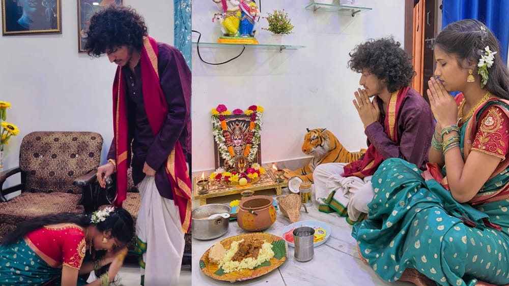 Jabardasth Praveen:  జబర్దస్త్ ప్రవీణ్ ఇంట్లో బోనాల వేడుకలు.. కొత్త జంట ప్రత్యేక పూజలు.. ఫొటోస్ ఇదిగో
