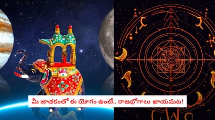 మీ జాతకంలో ఈ యోగం ఉంటే.. రాజభోగాలు ఖాయమట!