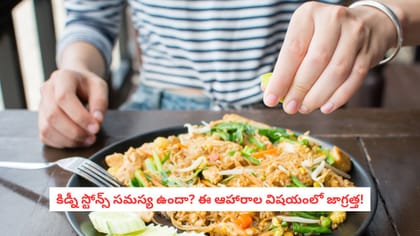 కిడ్నీ స్టోన్స్ సమస్య ఉందా? ఈ ఆహారాల విషయంలో జాగ్రత్త!