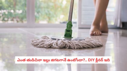 ఎంత తుడిచినా ఇల్లు జిగటగానే ఉంటోందా?.. DIY క్లీనర్ ఇది