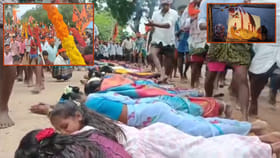 అమ్మో.. వర్షం కోసం వేలాదిమంది భక్తులు ఏం చేశారంటే..? కర్నూలులో..