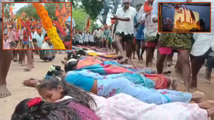 అమ్మో.. వర్షం కోసం వేలాదిమంది భక్తులు ఏం చేశారంటే..? కర్నూలులో..