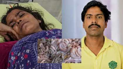 భర్తను చంపి కడుపు చీల్చి పేగులు సంచిలో వేసి..!