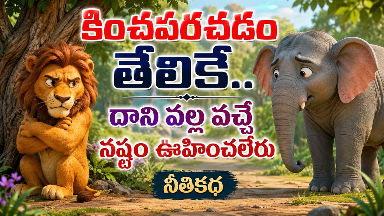 Moral Story: కించపరచడం తేలికే.. దాని వల్ల వచ్చే నష్టం ఊహించలేరు! సింహం-ఏనుగు కథ
