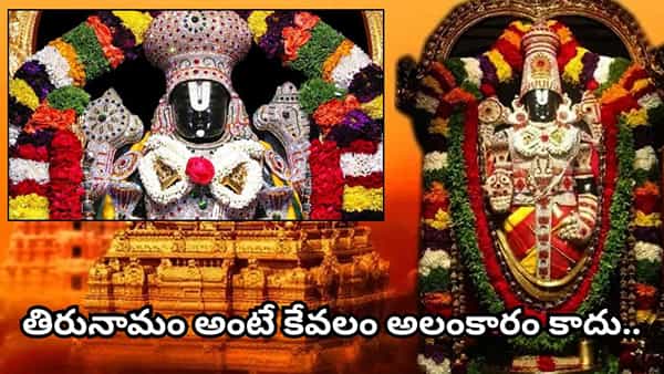 శ్రీవారికి మూడు నామాలు ఎందుకు? తిరుమల వెంకటేశ్వరుడి తిరునామం వెనుక ఉన్న ఆధ్యాత్మిక విశిష్టత ఇదే!