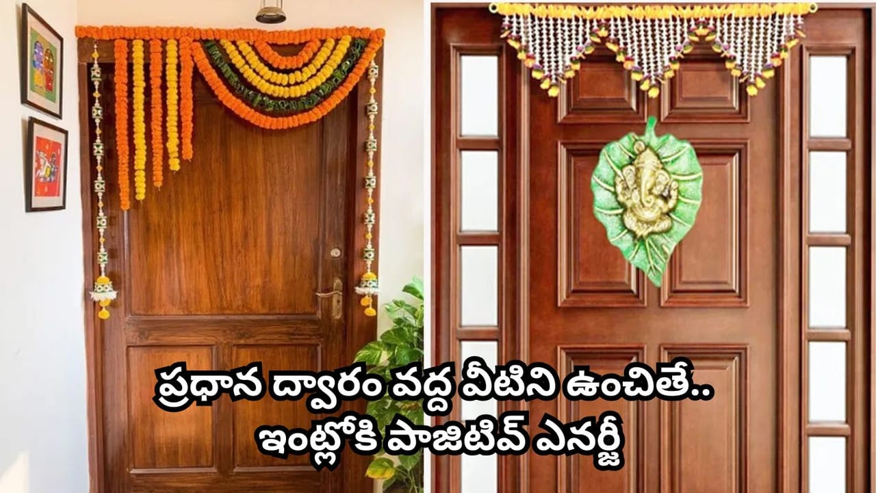 Vastu Tips: ఇంట్లో నెగెటివ్ ఎనర్జీ పోవాలంటే.. ఇంటి గుమ్మం దగ్గర వీటిని ఉంచండి!