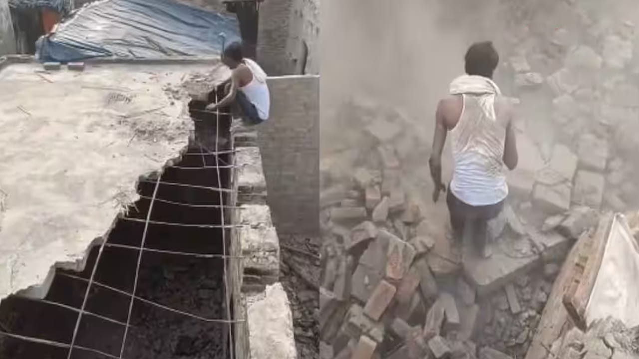Viral Video: పాత బిల్డింగ్ పడగొడుతుండగా ఊహించని ప్రమాదం.. చివరికి షాకింగ్ ట్విస్ట్!