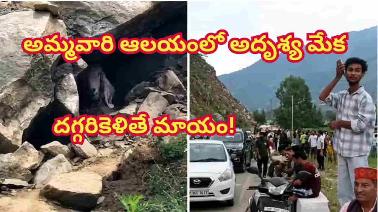 అమ్మవారి ఆలయంలో అదృశ్య మేక.. మూడు నెలలుగా ఒకే చోట ప్రత్యక్షం..? దగ్గరికెళితే మాయం!