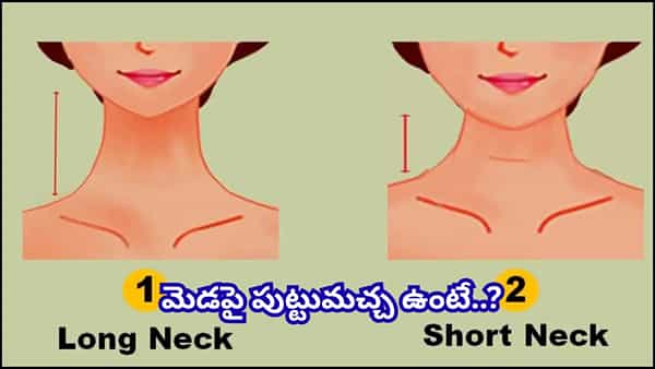 మెడ ఆకారం, పుట్టుమచ్చలు మీ వ్యక్తిత్వం, అదృష్టం గురించి ఏం చెబుతున్నాయో తెలుసా?