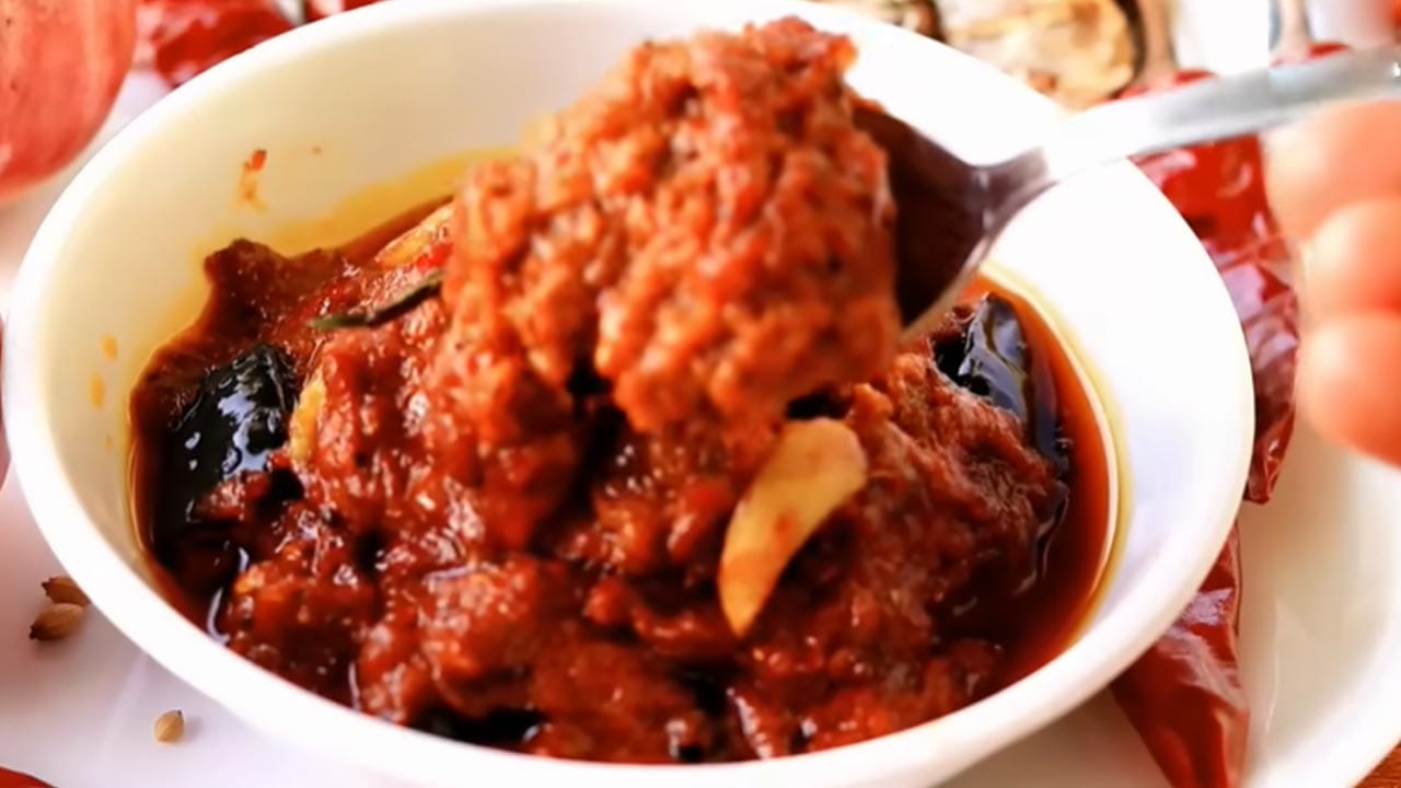 Onion Pachadi 2