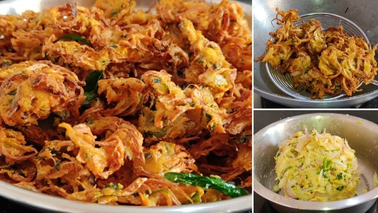 గోధుమ పిండి పకోడీ రెసిపీకి కావలసిన పదార్థాలు: ఒక కప్పున్నర  గోధుమ పిండి, రెండు చిన్న ఉల్లిపాయ ముక్కలు, 4 పచ్చిమిర్చి, ఒక టీ  స్పూన్ అల్లం పేస్ట్, కరివేపాకు ఆకులు, ఒక టీ  స్పూన్ జీలకర్ర, ఒక టీ  స్పూన్ కారం,  ఒక టీ స్పూన్ ధనియాల పొడి, రుచికి సరిపడా  ఉప్పు,కొద్దిగా బియ్యపు పిండి,  రెండు టేబుల్ స్పూన్స్ ఆయిల్ ను కూడా  తీసుకోవాలి. 
