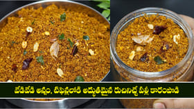 వేడివేడి అన్నం, టిఫిన్లలోకి అద్భుతమైన రుచినిచ్చే పల్లీ కారంపొడి