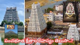 భూమి నుంచి ఆకాశం వరకు పరమశివుని పంచభూత క్షేత్రాలు.. జీవితంలో..