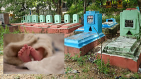 పంజాగుట్ట శ్మశానవాటికలో పసికందు మృతదేహం మాయం