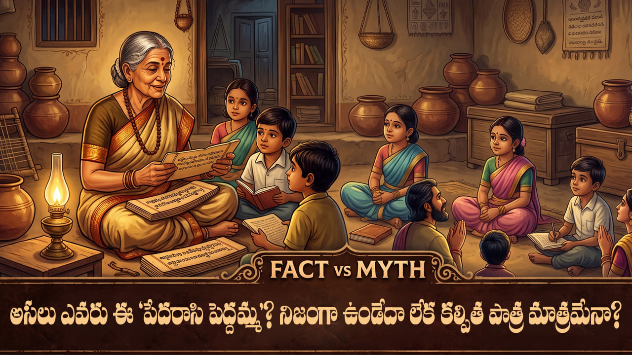 అసలు ఎవరు ఈ ‘పేదరాసి పెద్దమ్మ’? నిజంగా ఉండేదా లేక కల్పిత పాత్ర మాత్రమేనా?