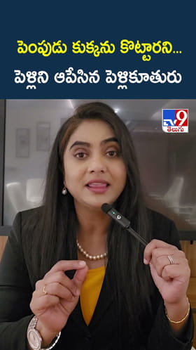 పెంపుడు కుక్కను కొట్టారని...పెళ్లిని ఆపేసిన పెళ్లికూతురు