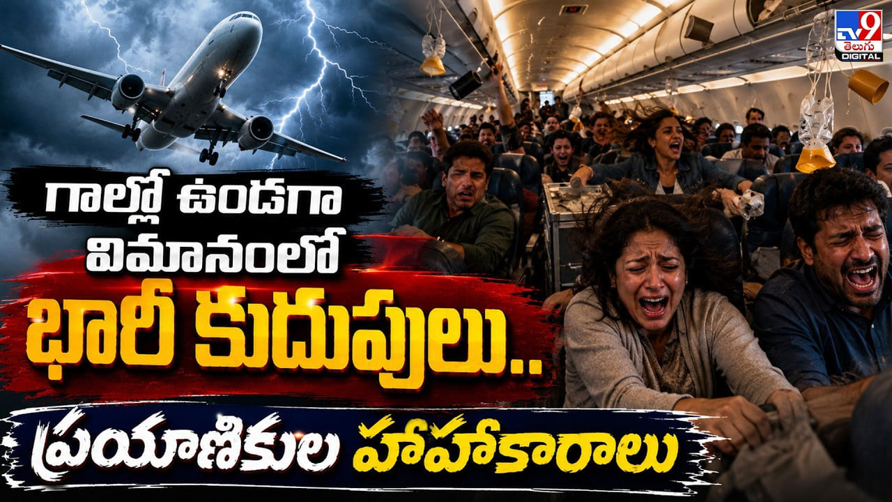 గాల్లో ఉండగా విమానంలో భారీ కుదుపులు.. ప్రయాణికుల హాహాకారాలు గాల్లో ఉండగా విమానంలో భారీ కుదుపులు.. ప్రయాణికుల హాహాకారాలు