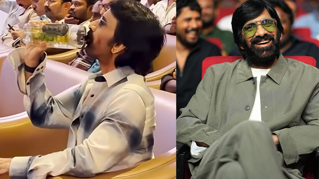 Ravi Teja: ఇరుముడి ఈవెంట్లో రవితేజ తాగిన వాటర్ ఇదే.. అసలు విషయం చెప్పిన టాలీవుడ్ నటుడు..