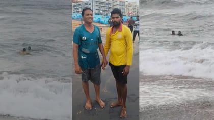 రెప్ప పాటులో లాక్కెళ్లిన రాకాసి అలలు.. వాళ్లే గనుక లేకుంటే...!