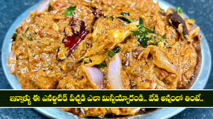 ఇన్నాళ్ళు ఈ ఎనర్జిటిక్ పచ్చడి ఎలా మిస్సయ్యారండి..