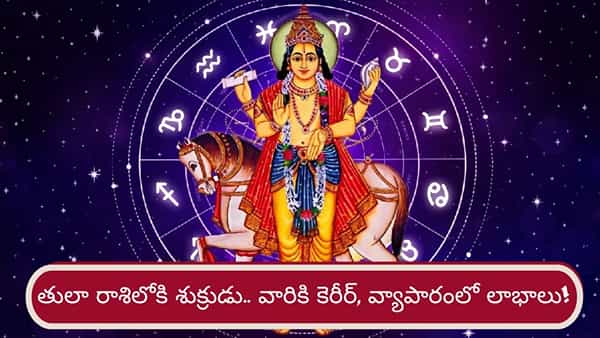 Venus Transit 2026: తులా రాశిలోకి శుక్రుడు.. ఈ 3 రాశులకు కెరీర్, వ్యాపారంలో లాభాలు!