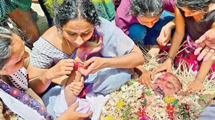 తమ్ముడి మృతదేహానికి రాఖీ కట్టిన అక్క! కన్నీళ్లు పెట్టించే ఘటన