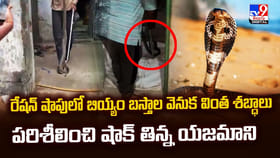బియ్యం బస్తాల వెనుక వింత శబ్ధాలు.. చూసి షాక్ తిన్న యజమాని