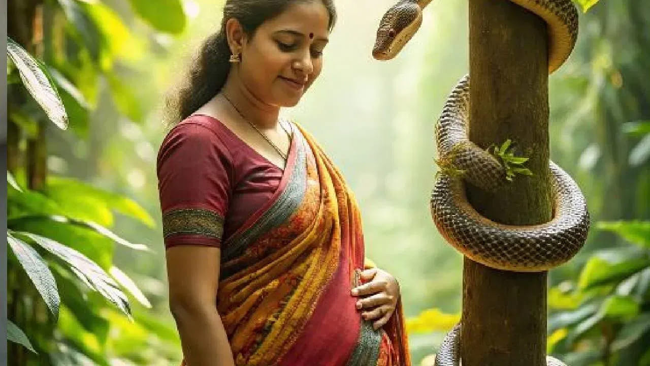 ఇక పౌరాణిక కథల విషయంలోకి వెళితే.. గర్భిణీలను పాములు కాటు వేయవు అని చెప్పడం వెనుక ఓ పెద్ద కథ కూడా ఉన్నదంట. దాని ప్రకారమే ఇప్పటికీ మన పెద్దవారు గర్భిణీలను పాములు కాటు వేయవు, తొమ్మిది నెలల గర్భిణీని చూస్తే దానికి ఆ సమయంలో కళ్లు కనిపించవు అని చెబుతుంటారు. కాగా దాని గురించి తెలుసుకుందాం.