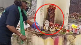నాగుల పంచమి వేళ శివాలయంలో నాగుపాము ప్రత్యక్షం..!